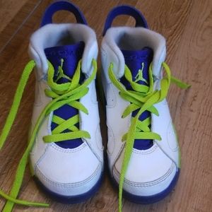 Little boys Air Jordan Nike sneakers